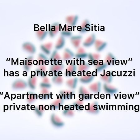 Apartament Bella Mare Sitia Zewnętrze zdjęcie